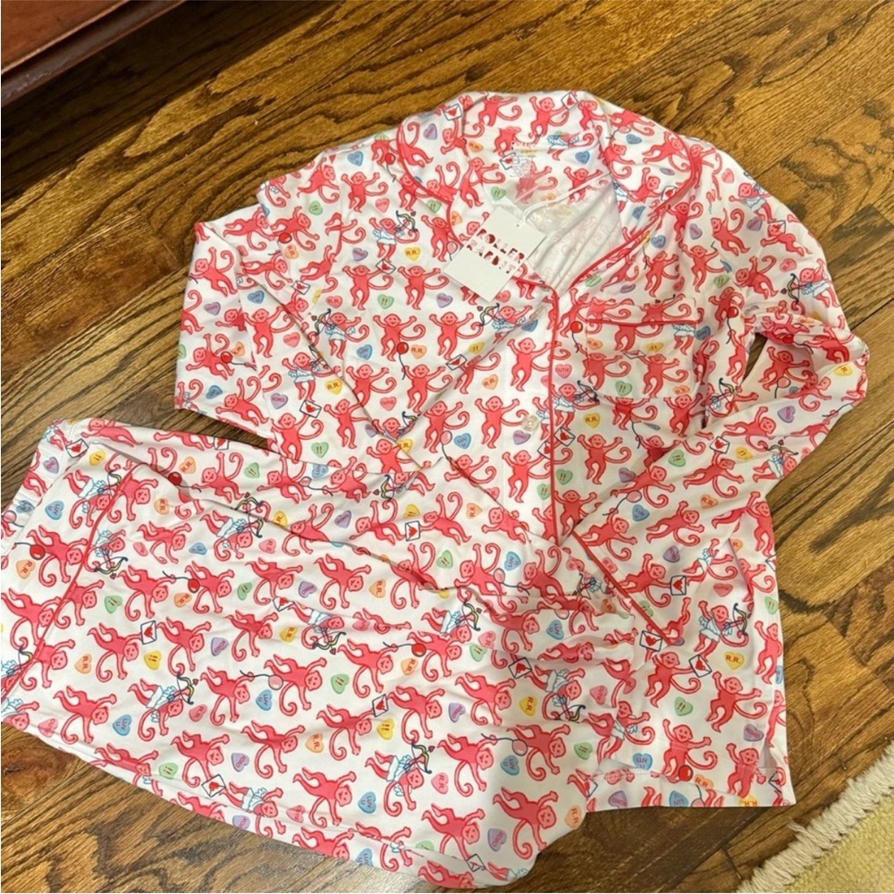 Be My Monkey Roller Rabbit Pajama Set - Picture 2 of 4